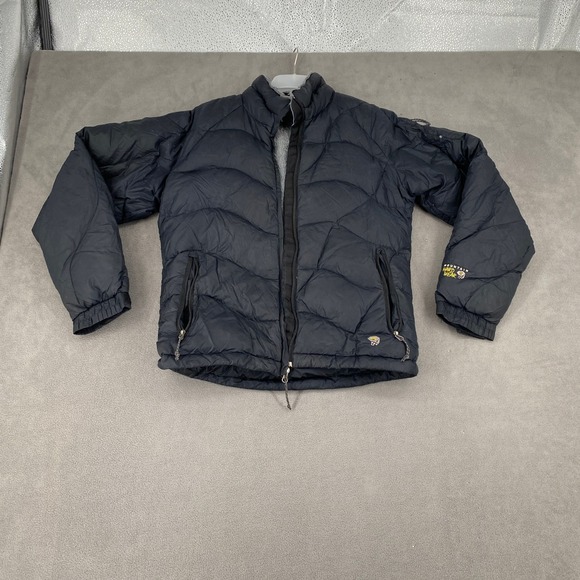 Mountain Hardwear Jackets & Blazers - Mountain Hardwear Womens Black Down Puffer Jacket Fleece Lined OL1823 Small